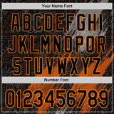 Custom Black Bay Orange-Gray 3D Pattern Design Ethnic Tribal Sportswear Pullover Sweatshirt Hoodie