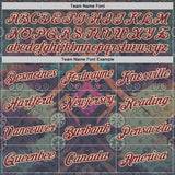 Custom Gray Burgundy-City Cream 3D Pattern Design Ethnic Tribal Sportswear Pullover Sweatshirt Hoodie