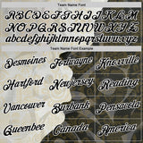 Custom Black Cream-White 3D Pattern Design Ethnic Tribal Sportswear Pullover Sweatshirt Hoodie