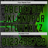 Custom Black Aurora Green 3D Pattern Design Ethnic Tribal Sportswear Pullover Sweatshirt Hoodie