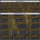 Custom Black Old Gold 3D Pattern Design Ethnic Tribal Sportswear Pullover Sweatshirt Hoodie