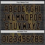 Custom Black Old Gold 3D Pattern Design Ethnic Tribal Sportswear Pullover Sweatshirt Hoodie