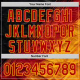 Custom Black Red-Yellow 3D Pattern Design Gradient Ethnic Tribal Sportswear Pullover Sweatshirt Hoodie