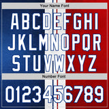 Custom Red White Blue-Royal 3D Pattern Design France Inspired Sports Pullover Sweatshirt Hoodie