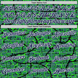 Custom Stitched Green Navy Black-White 3D Pattern Design Crocodile Skin Print Sportswear Pullover Sweatshirt Hoodie