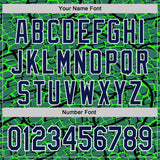 Custom Stitched Green Navy Black-White 3D Pattern Design Crocodile Skin Print Sportswear Pullover Sweatshirt Hoodie