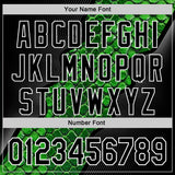 Custom Stitched Green Black-White 3D Pattern Design Snake Skin Print Sportswear Pullover Sweatshirt Hoodie