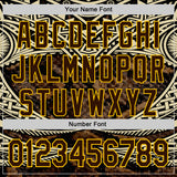 Custom Stitched Black Brown Cream-Yellow 3D Pattern Design Snake Skin Print Sportswear Pullover Sweatshirt Hoodie