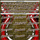 Custom Stitched Green Brown Black Red-White 3D Pattern Design Crocodile Skin Print Sportswear Pullover Sweatshirt Hoodie