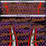Custom Stitched Purple Navy Black Red Bay Orange-White 3D Pattern Design Snake Skin Print Sportswear Pullover Sweatshirt Hoodie