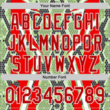 Custom Stitched Green Red Black-White 3D Pattern Design Snake Skin Print Sportswear Pullover Sweatshirt Hoodie