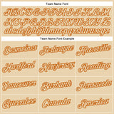 Custom City Cream Orange 3D Pattern Design Western Cowboy Tribal Ethnic Sports Pullover Sweatshirt Hoodie