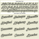 Custom City Cream Black 3D Pattern Design Western Cowboy Tribal Ethnic Sports Pullover Sweatshirt Hoodie