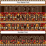 Custom Brown City Cream 3D Pattern Design Western Cowboy Tribal Ethnic Sports Pullover Sweatshirt Hoodie