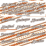 Custom White Orange-Brown 3D Pattern Design Western Cowboy Tribal Ethnic Sports Pullover Sweatshirt Hoodie