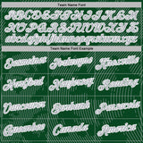 Custom Stitched Green Gray-White 3D Pattern Design Curve Lines Sports Pullover Sweatshirt Hoodie