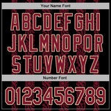 Custom Stitched Black Crimson-Cream 3D Pattern Design Abstract Shape Sports Pullover Sweatshirt Hoodie