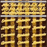 Custom Stitched Brown Gold-White 3D Pattern Design Abstract Shape Sports Pullover Sweatshirt Hoodie