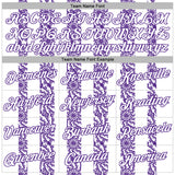 Custom Stitched White Purple 3D Pattern Design Abstract Shape Sports Pullover Sweatshirt Hoodie