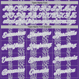 Custom Stitched Purple Gray-White 3D Pattern Design Abstract Shape Sports Pullover Sweatshirt Hoodie