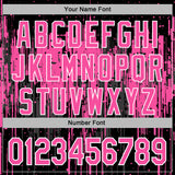 Custom Stitched Black Pink-White 3D Pattern Design Dripping Splatter Sports Pullover Sweatshirt Hoodie