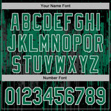 Custom Stitched Black Kelly Green-White 3D Pattern Design Dripping Splatter Sports Pullover Sweatshirt Hoodie