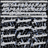 Custom Stitched Black Gray-White 3D Pattern Design Line Sports Pullover Sweatshirt Hoodie