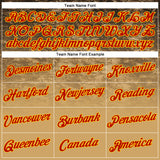 Custom Stitched Old Gold Red-Yellow 3D Pattern Design Tree Camo Gradient Hunting Sports Pullover Sweatshirt Hoodie