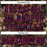 Custom Stitched Olive Navy-Fire Red 3D Pattern Design Tree Camo Hunting Sports Pullover Sweatshirt Salute To Service Hoodie