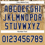 Custom Stitched Old Gold Navy-White 3D Pattern Design Tree Camo Hunting Sports Pullover Sweatshirt Hoodie