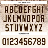 Custom Stitched Cream Brown-Cream 3D Pattern Design Tree Camo Gradient Hunting Sports Pullover Sweatshirt Hoodie