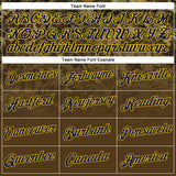 Custom Stitched Olive Navy-Yellow 3D Pattern Design Tree Camo Gradient Hunting Sports Pullover Sweatshirt Salute To Service Hoodie