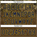 Custom Stitched Olive Navy-Yellow 3D Pattern Design Tree Camo Gradient Hunting Sports Pullover Sweatshirt Salute To Service Hoodie