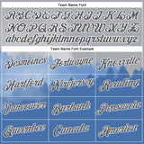 Custom Stitched Gray Steel Gray Blue-White 3D Pattern Design Natural Scenery Sportswear Pullover Sweatshirt Hoodie