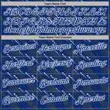 Custom Stitched Royal White 3D Pattern Design Slant Lines Sports Pullover Sweatshirt Hoodie