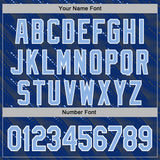 Custom Stitched Royal Light Blue-White 3D Pattern Design Slant Lines Sports Pullover Sweatshirt Hoodie