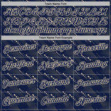 Custom Stitched Navy Cream 3D Pattern Design Slant Lines Sports Pullover Sweatshirt Hoodie