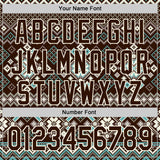 Custom Stitched Brown Brown-Cream 3D Christmas Ugly Sweater Sports Pullover Sweatshirt Hoodie