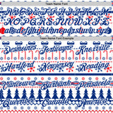 Custom Stitched Royal Royal-White 3D Christmas Ugly Sweater Sports Pullover Sweatshirt Hoodie