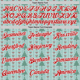 Custom Stitched Green Red-White 3D Christmas Ugly Sweater Sports Pullover Sweatshirt Hoodie