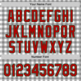 Custom Stitched White Red-Green 3D Christmas Floral Plaid Sports Pullover Sweatshirt Hoodie