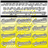 Custom Stitched Light Yellow White-Black 3D Pattern Design Geometrico Graph Sports Pullover Sweatshirt Hoodie