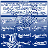 Custom Stitched Royal White-Royal 3D Pattern Design Geometrico Graph Sports Pullover Sweatshirt Hoodie