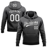 Custom Stitched Steel Gray White-Black 3D Pattern Design Geometrico Graph Sports Pullover Sweatshirt Hoodie