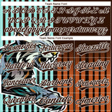 Custom Stitched Ice Blue Brown White-Texas Orange 3D Pattern Design Leopardo Sports Pullover Sweatshirt Hoodie