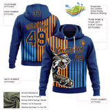 Custom Stitched Powder Blue US Navy Blue-Bay Orange 3D Pattern Design Leopardo Sports Pullover Sweatshirt Hoodie