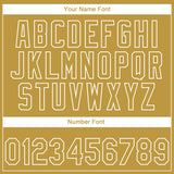 Custom Stitched Black Old Gold-White 3D Pattern Design Leopardo Sports Pullover Sweatshirt Hoodie