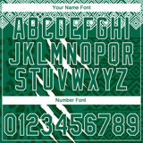 Custom Stitched Green Kelly Green-White 3D Pattern Design Leopardo Sports Pullover Sweatshirt Hoodie