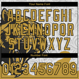 Custom Stitched Gray Old Gold-Black 3D Pattern Design Leopardo Sports Pullover Sweatshirt Hoodie