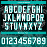 Custom Stitched Black White-Teal 3D Pattern Design Leopardo Sports Pullover Sweatshirt Hoodie